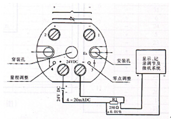 冷藏冷冻柜与智能温度变送器怎么接线图